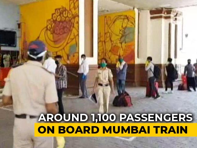 First Passenger Train Leaves For Delhi From Mumbai After Lockdown Eases