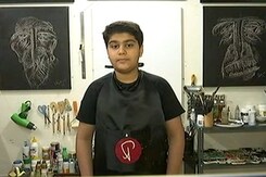 Child Artist Aarav Verma To Raise Funds With His Art To Help Feed Children Child Artist Aarav Verma To Raise Funds With His Art To Help Feed Children