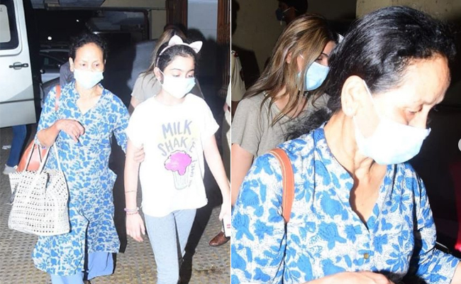 पिता के निधन के बाद मुंबई पहुंची ऋषि कपूर की बेटी रिद्धिमा कपूर, सोशल मीडिया पर वायरल हो रही हैं Photos