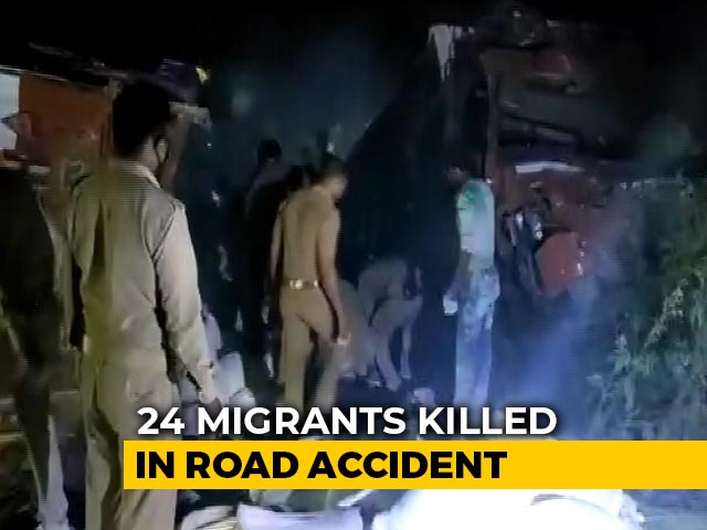 24 Migrants Killed, Many Injured After Two Trucks Collide In UP