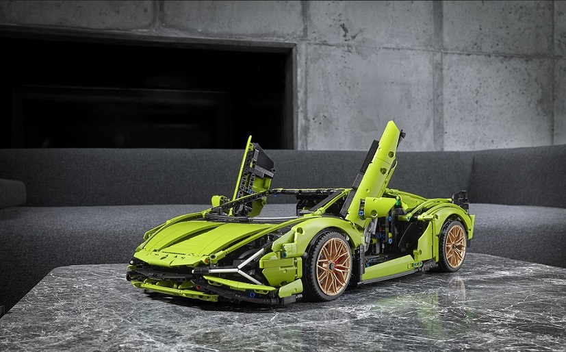 Lego Makes A Lamborghini Si&aacute;n FKP 37 Scale Model For Sportscar Fans