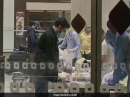 Air India Flight With Stranded Indians From Manila Lands In Mumbai Air India Flight With Stranded Indians From Manila Lands In Mumbai