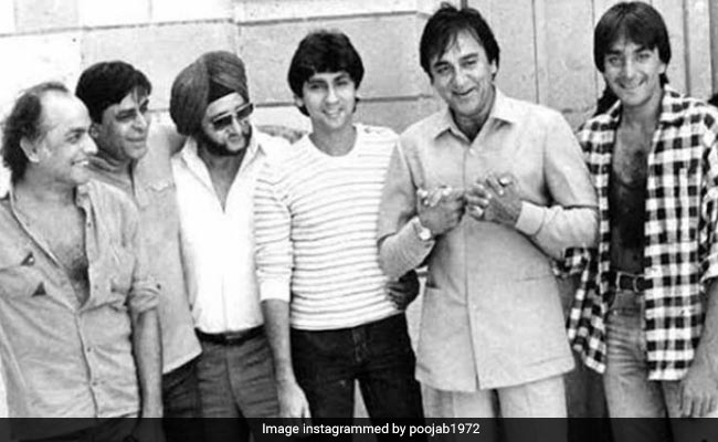 Pooja Bhatt Digs Out A Throwback Pic Of Sunil Dutt, Sanjay And Mahesh Bhatt From Her Memory Bank