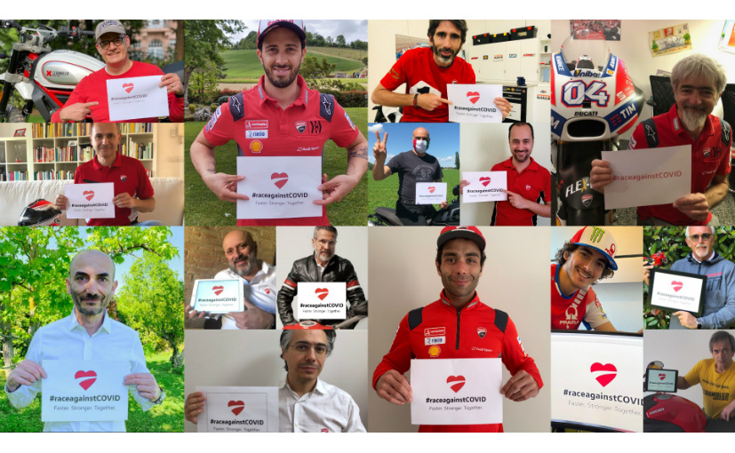 Ducati Launches Fundraiser For COVID-19 Patients