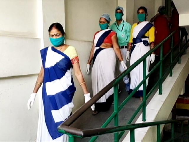 Health And Financial Services Workers Continue To Provide Services Even During The Lockdown