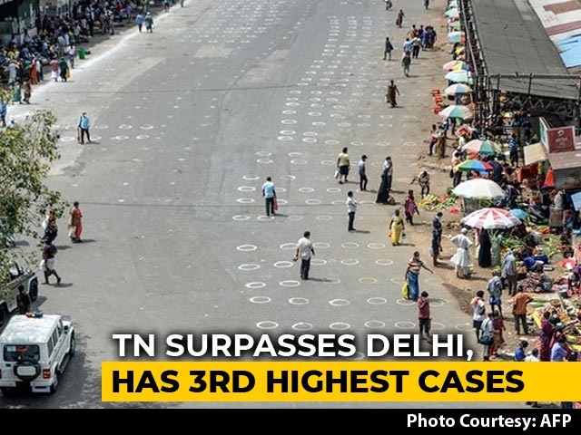 Tamil Nadu Coronavirus Cases More Than Delhi, Becomes 3rd Worst-Hit State