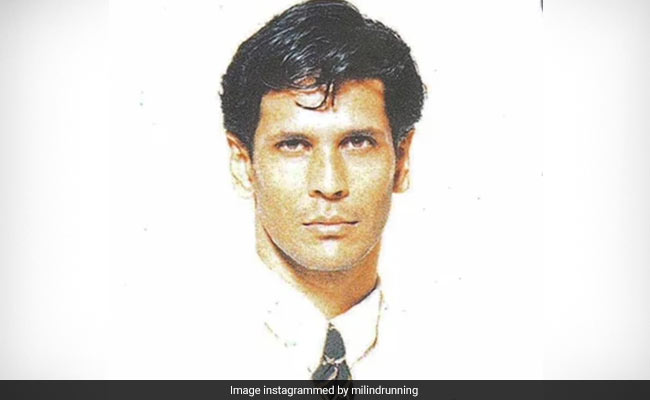 Milind Soman From A "Lifetime" Ago - Pic Circa 1990