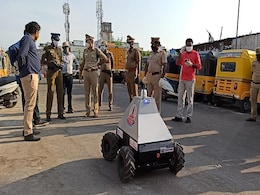 Coronavirus Lockdown: These 4-Wheeled Robots Are Keeping Chennai Police Safe Coronavirus Lockdown: These 4-Wheeled Robots Are Keeping Chennai Police Safe