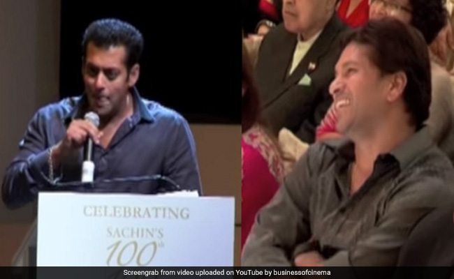 जब सलमान खान ने सचिन तेंदुलकर से पूछा, कौन तोड़ पाएगा आपका रिकॉर्ड, मिला था यह जवाब, देखें थ्रोबैक Video
