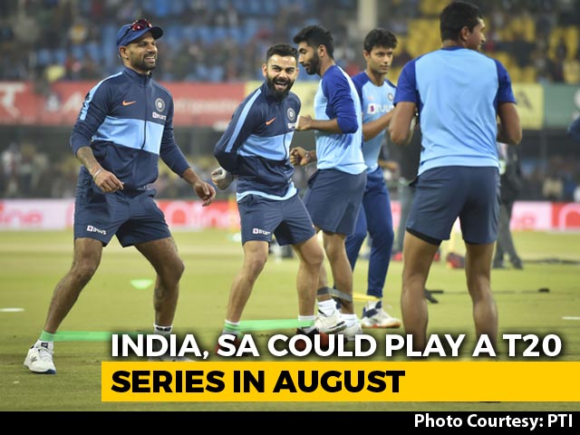 India May Tour South Africa In August For Three-Match T20I Series