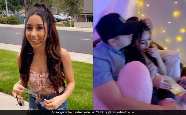 गर्लफ्रेंड को सरप्राइज देने के लिए शख्स ने घर में बनाया ''होम मूवी थिएटर'', 6 करोड़ से ज्यादा बार देखा गया TikTok Video