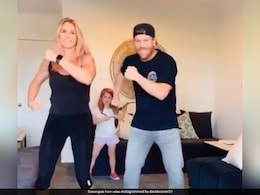 David Warner And His Wife Dance To Prabhu Deva's Hit, Asks Fans If They Were Better Than Shilpa Shetty David Warner And His Wife Dance To Prabhu Deva's Hit, Asks Fans If They Were Better Than Shilpa Shetty