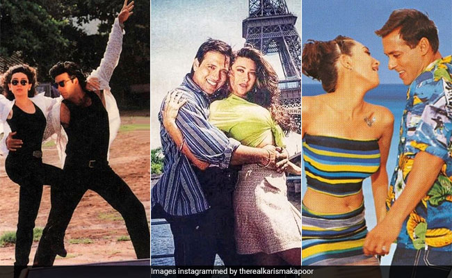 A Quick Tour Of '90s Fashion, Brought To You By Karisma Kapoor