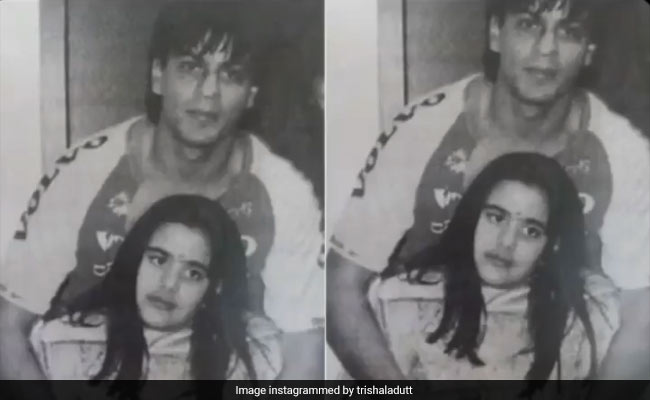 Once Upon A Time, Trishala Dutt Met Shah Rukh Khan. She Doesn't Remember When
