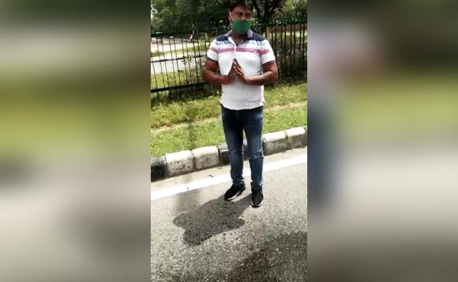 Chandigarh Biker Spat On Road. Then He Was Made To Do This