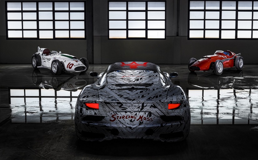 A Maserati MC20 Prototype Dedicated To Sir Stirling Moss
