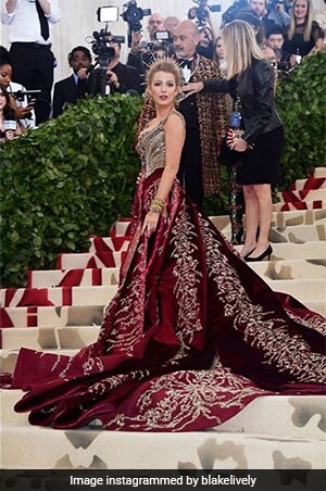 This Celeb Has Been Matching Her Met Gala Outfits With The Carpet