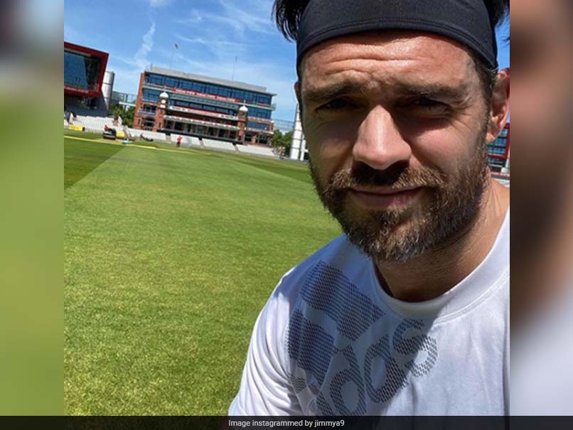 Watch: James Anderson Returns To Training At Old Trafford In Manchester