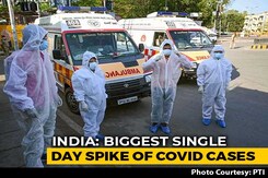 6,654 Coronavirus Cases In 24 Hours, Biggest Single-Day Spike In India 6,654 Coronavirus Cases In 24 Hours, Biggest Single-Day Spike In India