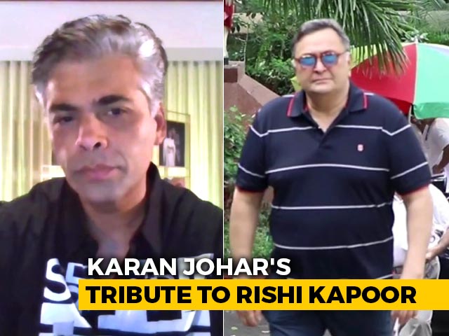 Karan Johar's Emotional Tribute To Rishi Kapoor