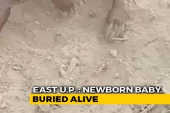 Faint Cries Led To Baby Boy Found Buried In UP, Foot Was Sticking Out Faint Cries Led To Baby Boy Found Buried In UP, Foot Was Sticking Out