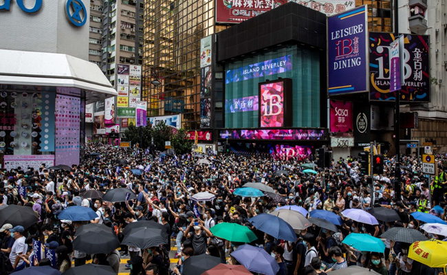 G7 Ministers "Strongly Urge" China To Reconsider Hong Kong Security Law