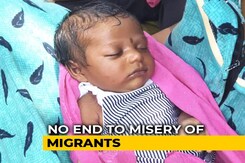 Refused A Car, Mother Carries 17-Day-Old Baby, Walks Home Amid Lockdown Refused A Car, Mother Carries 17-Day-Old Baby, Walks Home Amid Lockdown