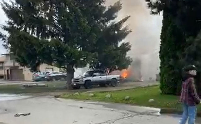 Canada Air Force Plane Crashes In British Columbia During Coronavirus Tribute