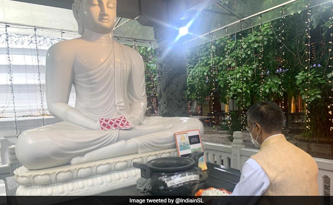 High Commissioner Gopal Baglay Visits Gangaramaya Temple, St Anthony's Church In Colombo