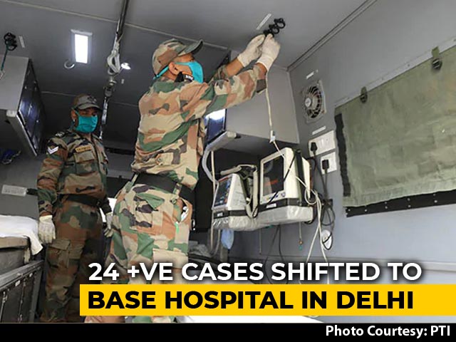 Military Personnel Among 24 Coronavirus Positive At Delhi Army Hospital