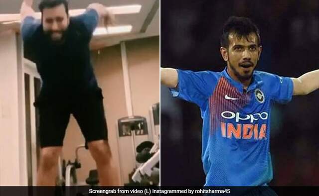 Rohit Sharma Shares video and Trolls Yuzvendra Chahal watch video Rohit Sharma Shares video and Trolls Yuzvendra Chahal watch video