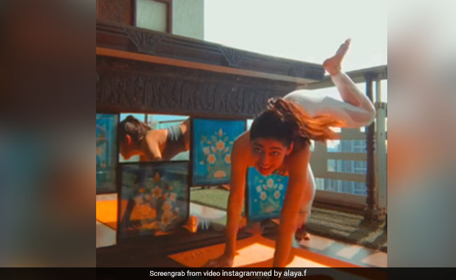 Alaya Furniturewalla Turned Her Handstand Fail Into Instagram Gold. See Her Post