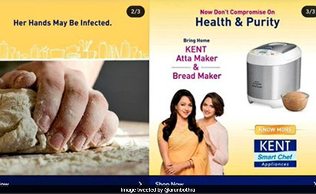 Kent Apologises For <i>Atta</i> Maker Ad Slammed As "Classist", Offensive