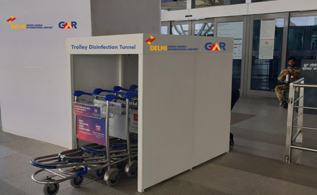 Ultraviolet Tunnels To Clean Bags In Delhi Airport's Lockdown Exit Plan