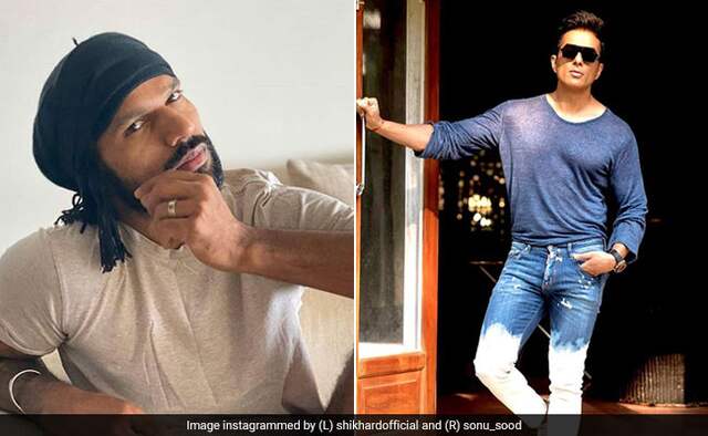 Shikhar Dhawan reaction on sonu sood help migrant workers Shikhar Dhawan reaction on sonu sood help migrant workers