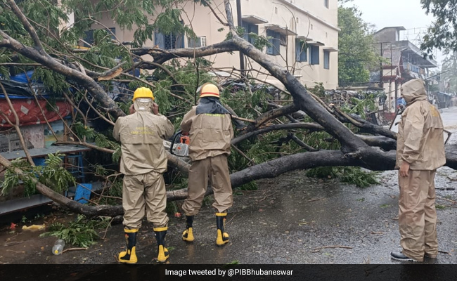 In Pics: Heavy Rains As Cyclone Amphan Slams Into West Bengal
