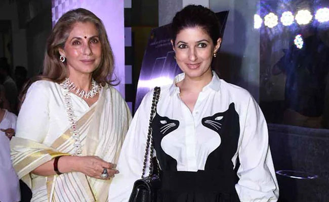 Twinkle Khanna Had Her First "<I>Maa Ke Haath Ka Khana</I>." Courtesy, Dimple Kapadia