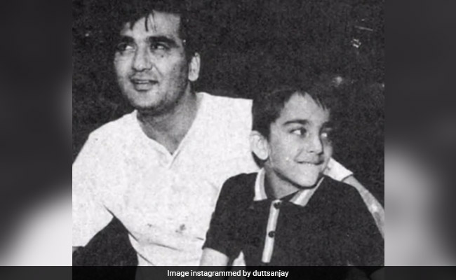 Sanjay Dutt And Father Sunil Dutt Through The Years: "Thank You For Always Having My Back"