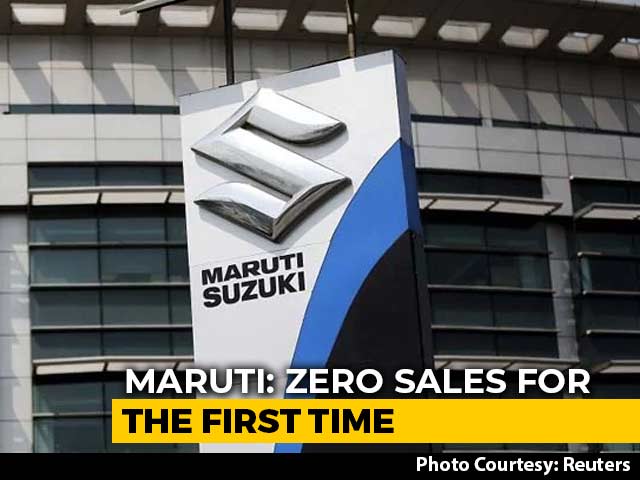 Maruti Suzuki Reports Zero Sales In A Month For First Time Ever Amid Lockdown