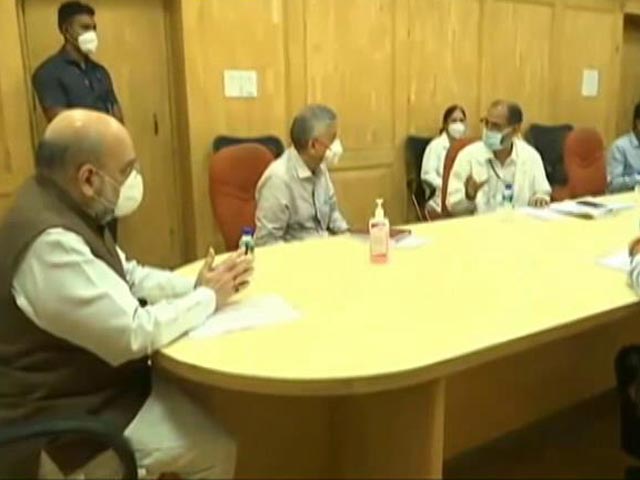 Amit Shah's Surprise Delhi Hospital Visit After All-Party Meet On COVID
