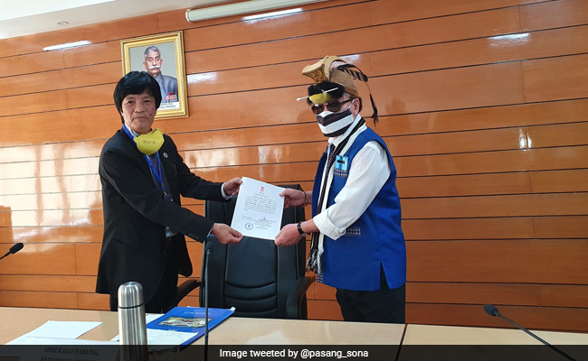 BJP Candidate Elected Unopposed To Arunachal Pradesh Rajya Sabha Seat