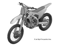 Honda CRF450R Revealed In New Patent Images