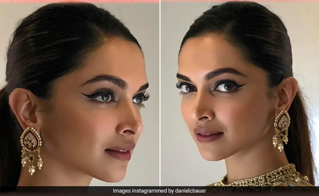 Looking Back At Deepika Padukone's Gorgeous Signature Winged Eyeliner And Mauve Lips