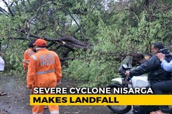 Cyclone Nisarga Strikes Alibaug Near Mumbai Cyclone Nisarga Strikes Alibaug Near Mumbai