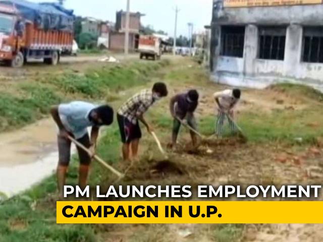 PM Modi Launches Jobs Campaign For Uttar Pradesh