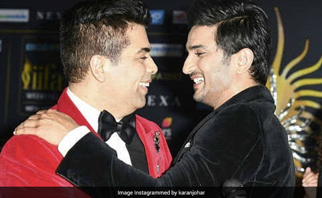 Sushant Singh Rajput's <i>Drive</i> Producer Karan Johar Writes, "I Blame Myself For Not Having Been In Touch"