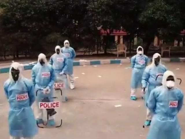Hyderabad Police Video Documents Fight Against COVID-19