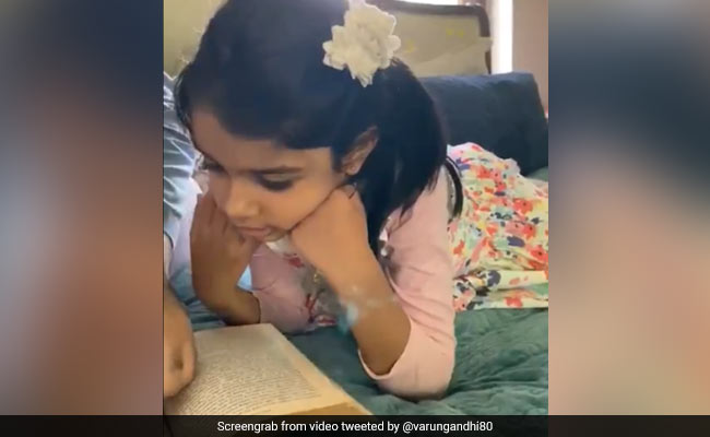 Happy Father's Day 2020: पापा वरुण गांधी ने शेयर किया बेटी का क्यूट Video, कहा- ''जैसे मेरी मां ने मुझे अच्छा इंसान बनाया वैसे...''