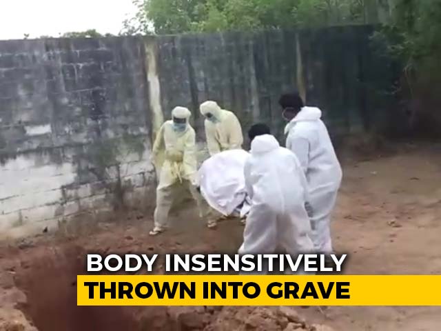 Puducherry Health Workers Throw Body Of COVID Patient, Probe Ordered