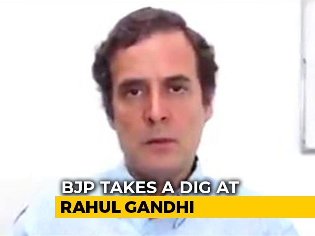 "Relaunch Of 'Scion' For nth Time," Taunts BJP Amid Rahul Gandhi's Barbs